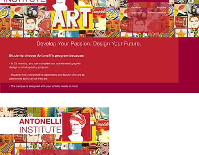 antonelli web page design project