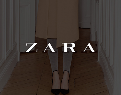 Zara - e-commerce website concept