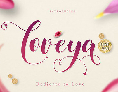 Loveya font free download commercial use.