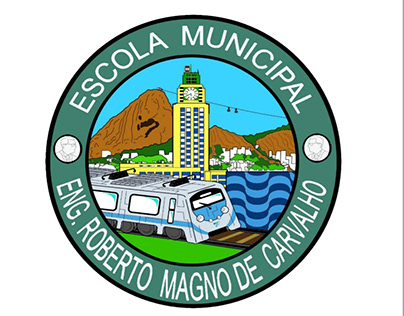 Logo da E.M. Engenheiro Roberto Magno de Carvalho