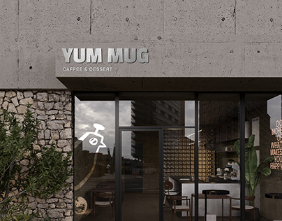 Yum Mug cafe interior design