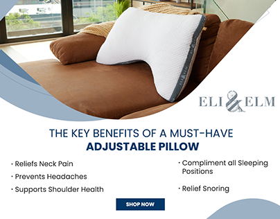 The Key Benefits of Adjustable Pillows - Eli & Elm