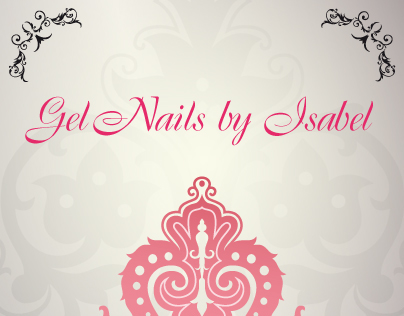 Nail salon business card