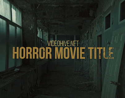 Horror Movie Opening | After Effects Template