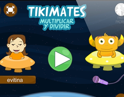 TIKIMATES App design 