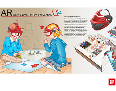 AR Card Game of Fire Prevention