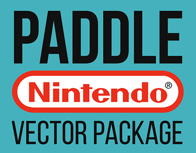 Paddle Nintendo vector package