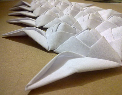 Origami tesselation