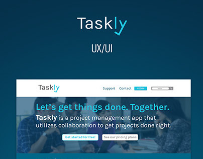 Taskly UX UI