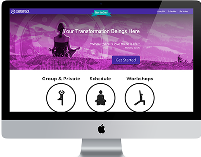 iShine Yoga - Website