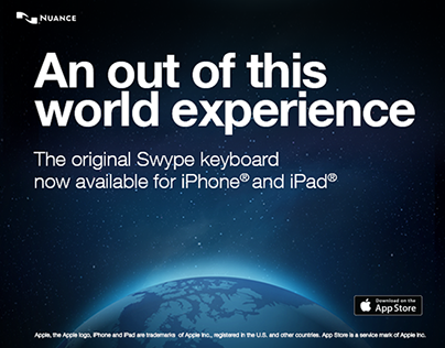 Swype - Banner Ads for iOS launch