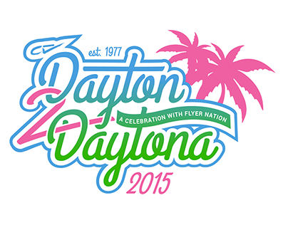 Campus Vacations — Dayton2Daytona Logo & Collateral