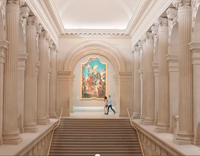 The Metropolitan Museum App/Advertising Styling 