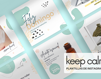 Keep Calm - Puzzle instagram template