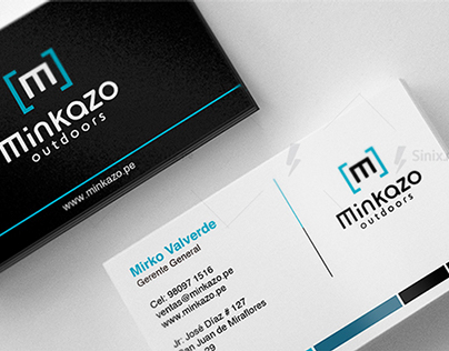 Identidad corporativa Minkazo / Branding minkazo logo