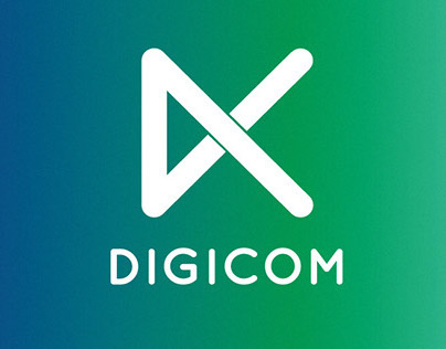 Branding of a internet provider "DIGICOM"