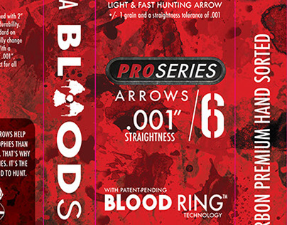 BloodSport Arrows and Bolt box design