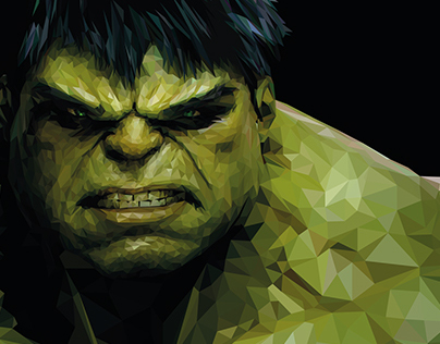 Low Poly - Hulk