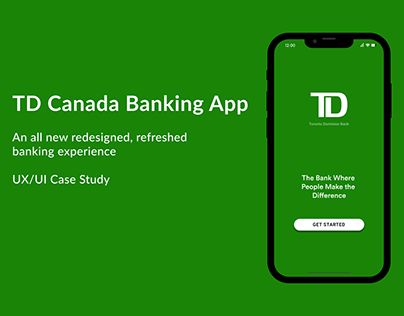TD Banking App Redesign