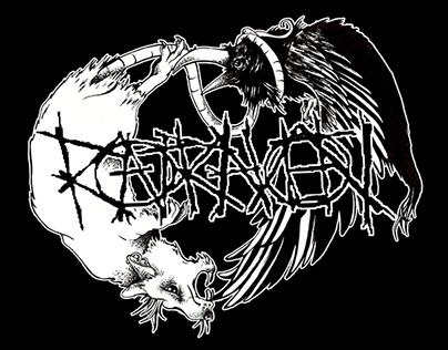RatRaven (Band logo illustration)