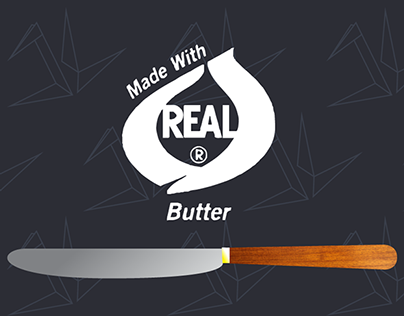Real Butter - Long Copy Print