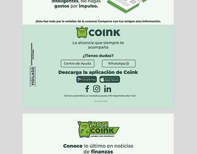 Email Marketing (Coink) StartUp