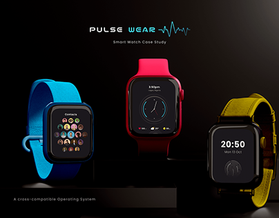 Pulse Wear Smart Watch UX/UI Case Study