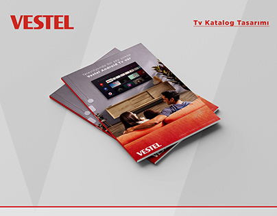 Vestel Tv Katalog Tasarımı