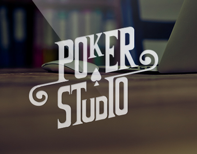 Logotipo Poker studio