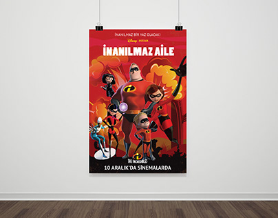 The Incredibles Poster Design