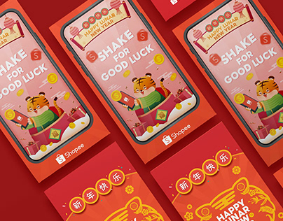 Shopee 2022 Red Packet Design