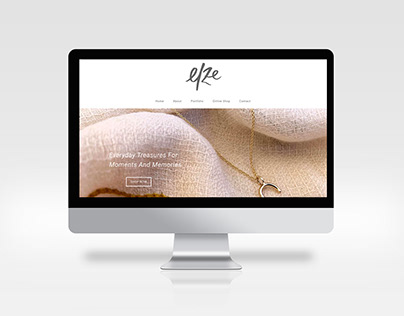 Elze Jewellery Web Design