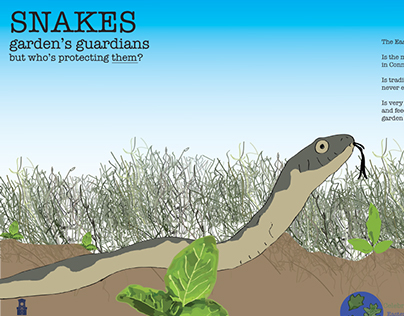 Snakes : Garden's Guardians