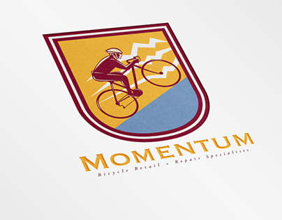 Momentum Bicycle Repair Logo