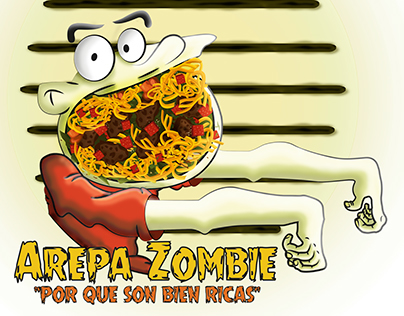 Logotipo Arepa Zombie