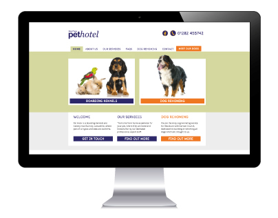 The Pet Hotel | Web Design