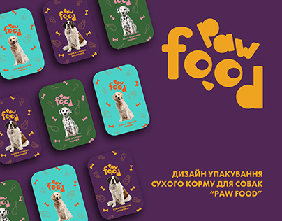 PAW FOOD l Packaging design