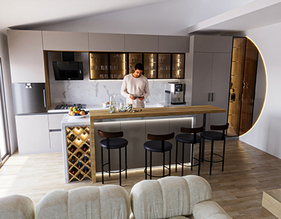 Aslan Apartment Kitchen Design
