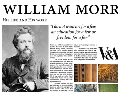 William Morris Magazine Spreads