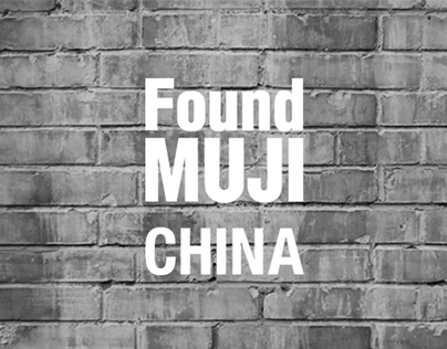 Found MUJI CHINA