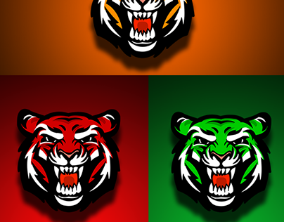 Tiger Head Mascot Logo | (For Sale)