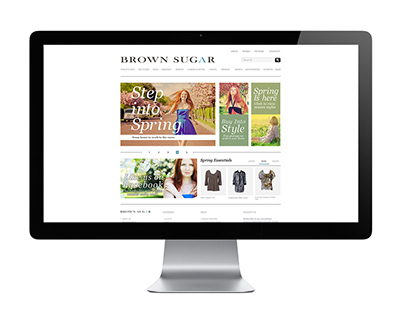 Brown Sugar Fashion Website