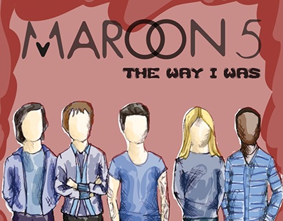Maroon 5, The Way I Was - Diagramação de CD