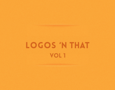 Logos 'N That. Vol. One