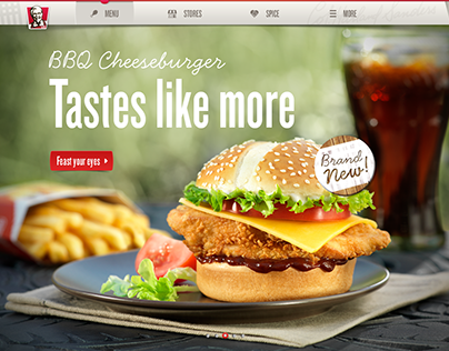 KFC South Africa Redesign