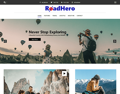 RoadHero Landing Page