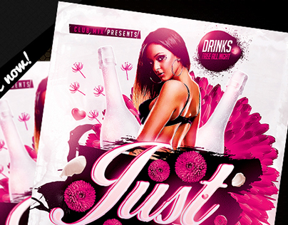 Just You And Me | Flyer Template PSD