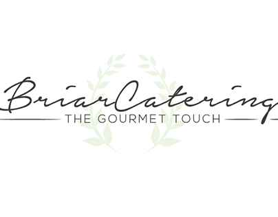 BriarCatering Logo and Website Design