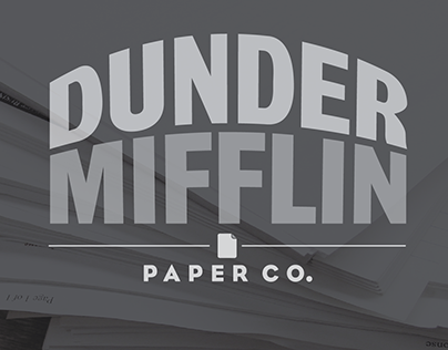 Dunder Mifflin Paper Co Rebrand