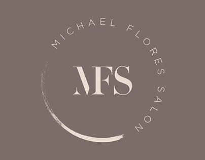 Michael Flores Salon Logo Design